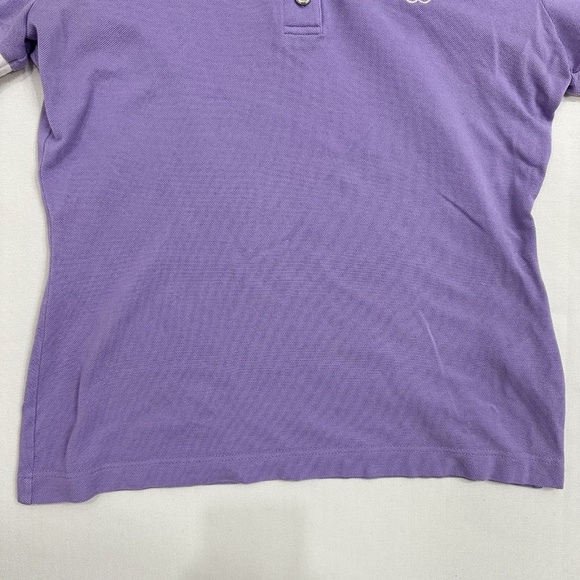 ESCADA Purple Collared Short Sleeve Women's Polo SIZE 36 IT - Picture 8 of 16